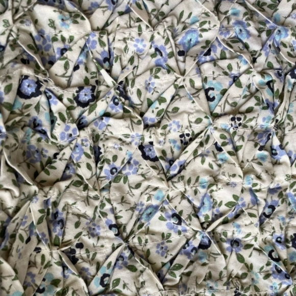 NWT Free People Petunia Mini Dress XS Blue Floral Cottagecore Boho Prairie Dress - Picture 10 of 16